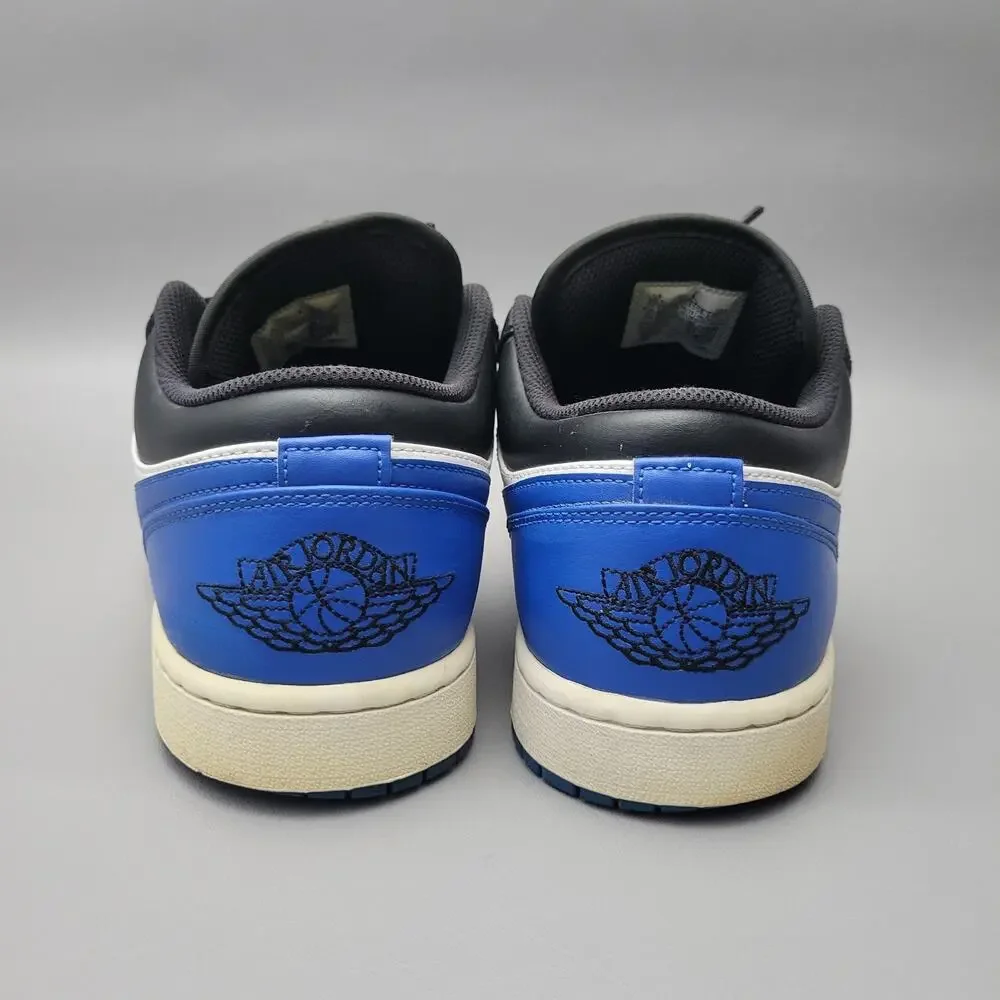 Size 10.5 - Air Jordan 1 Low Alternate Royal Toe Mens Shoes